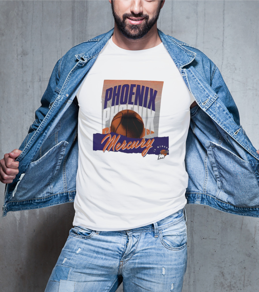 Phoenix Mercury Basketball 2025 WNBA Playoffs Power Forward T-Shirt