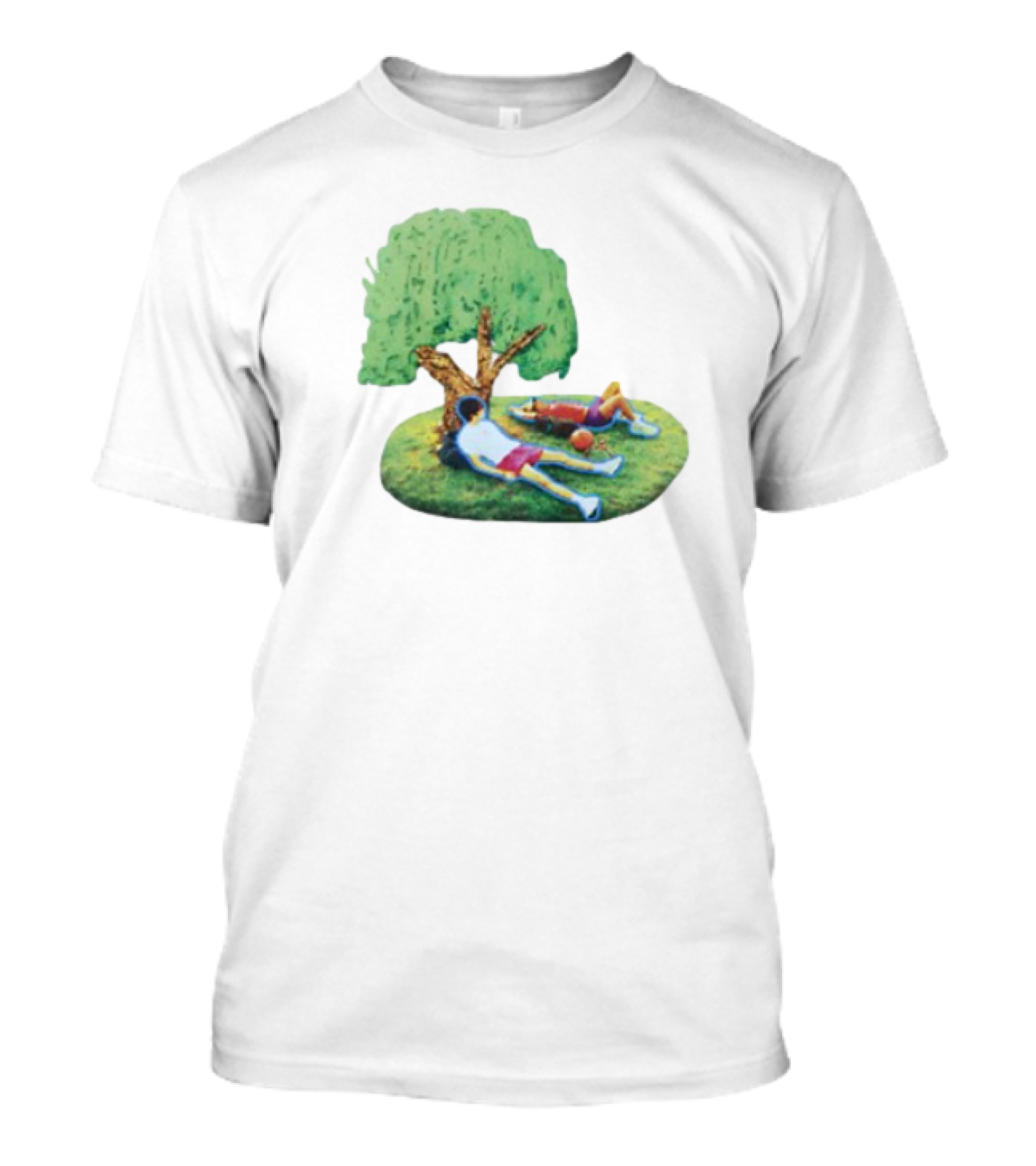 Slushynoobz Tree Relaxing Under Summer Shade With Friends T-Shirt