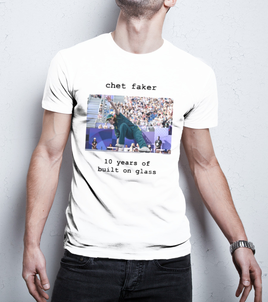 Chet Faker 10 Years Of Built On Glass Breakdancer Performance Event T-Shirt