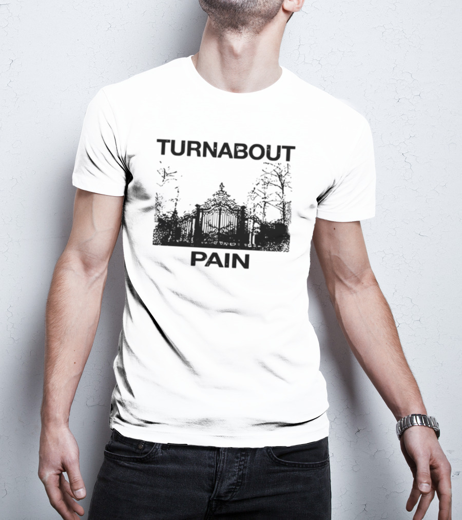 Turnabout Mansion Haunted Forest Scene T-Shirt