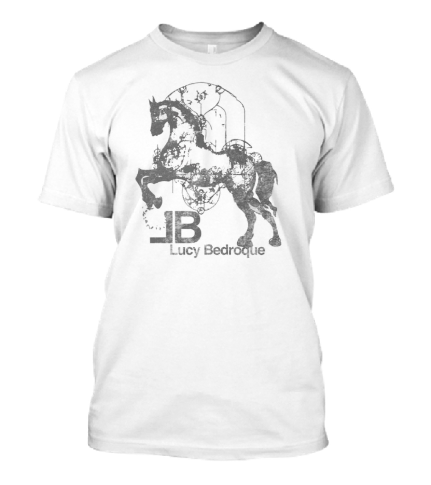 Lucy Bedroque Unmusique Horse And Carriage Motif T-Shirt