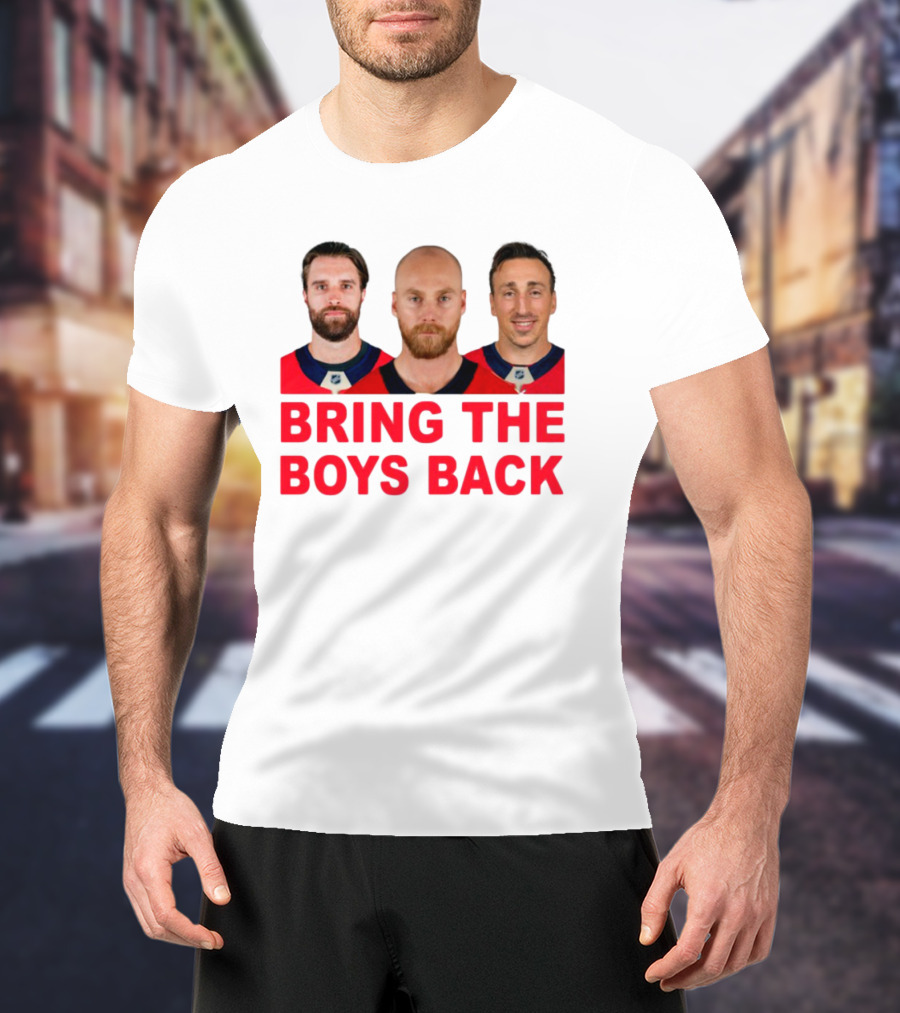 Bring The Boys Back Hockey Players Team Reunion Sports Fans T-Shirt