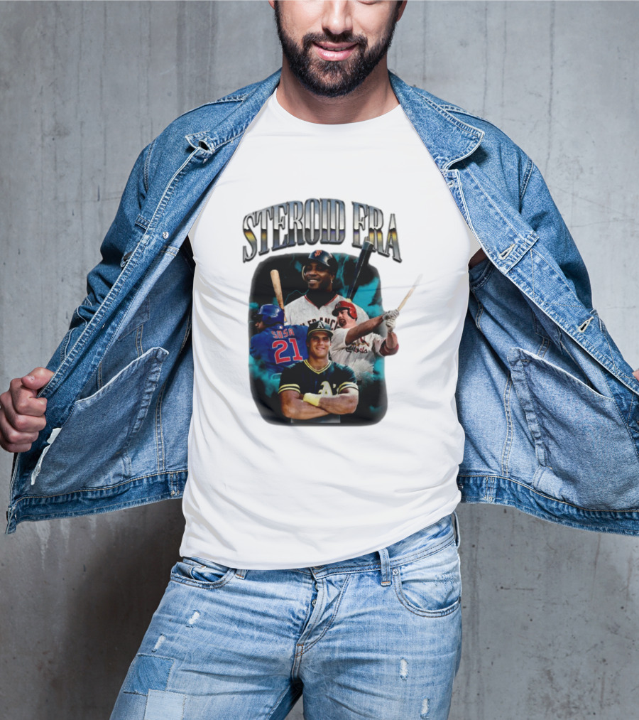 Almost Friday Steroid Era Giants Cubs Athletics Hall Of Fame Legends T-Shirt