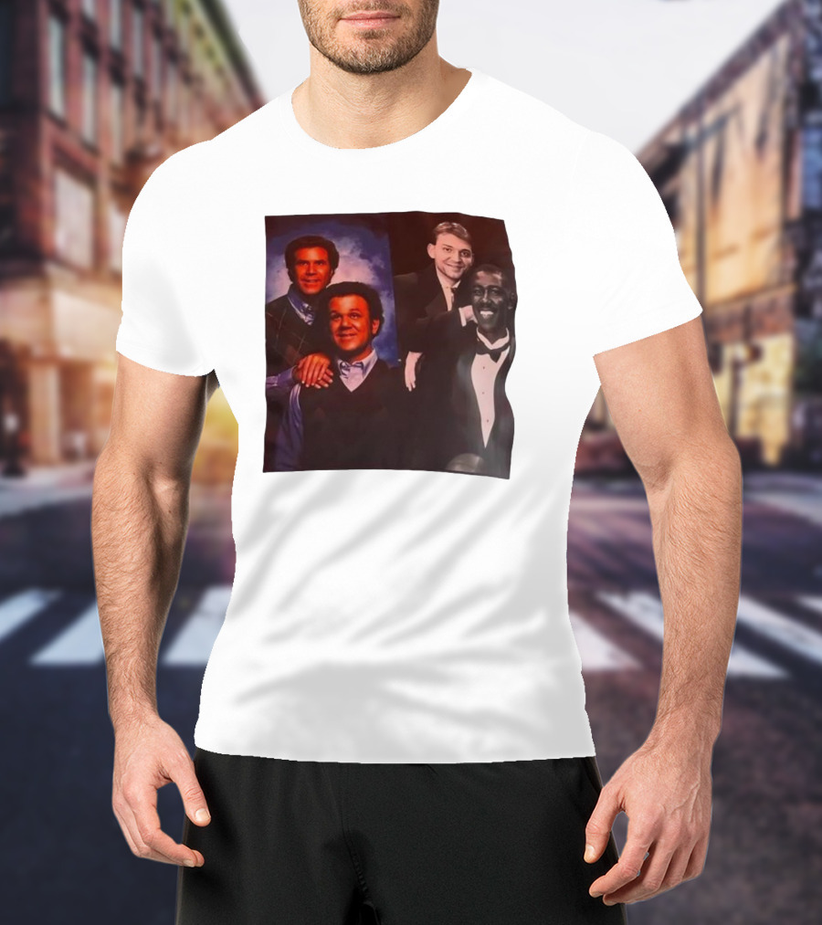 Brennan Dale School Picture Step Brothers Inspired Collage T-Shirt