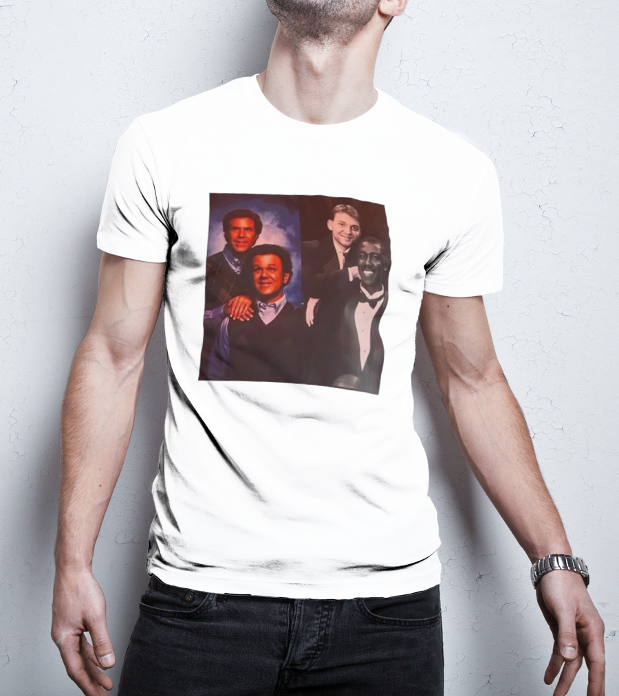 Brennan Dale School Picture Step Brothers Inspired Collage T-Shirt