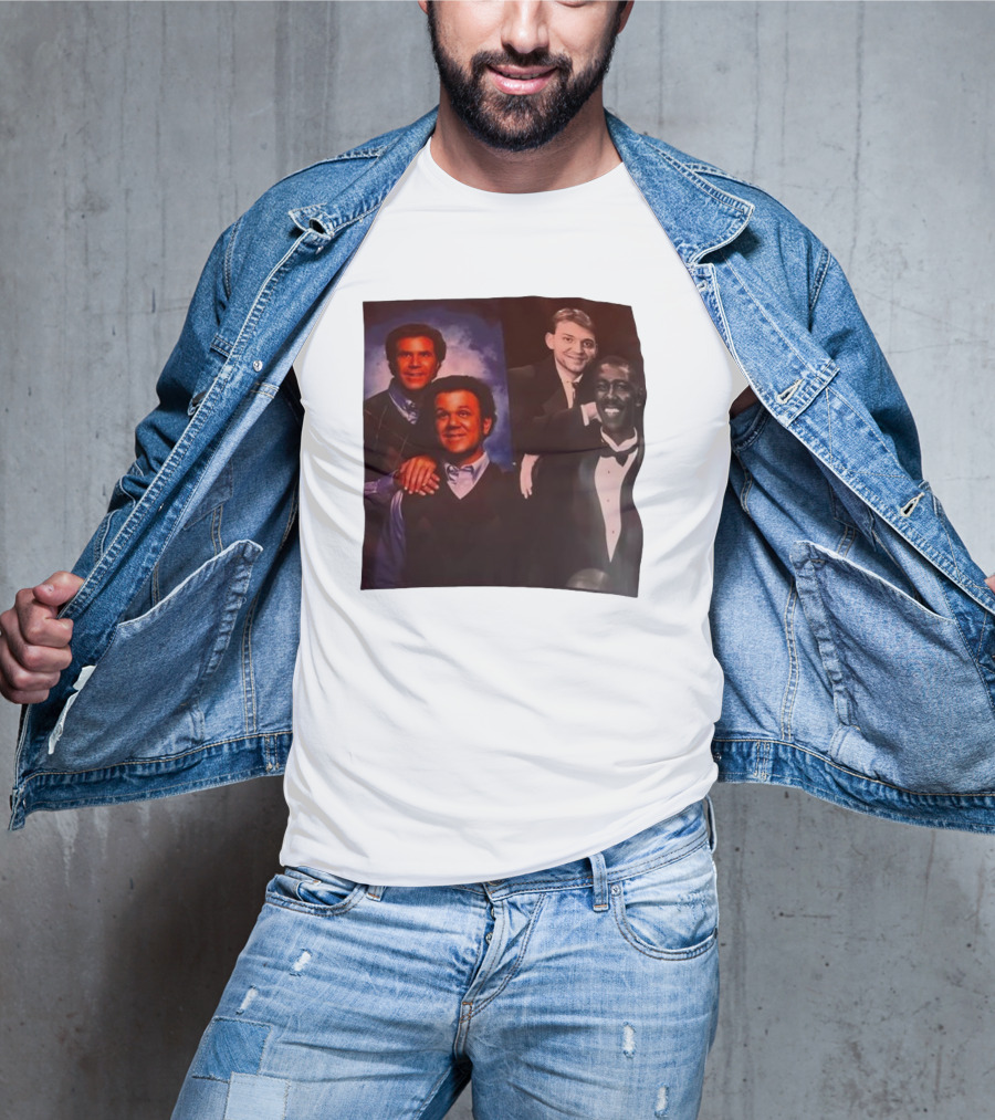 Brennan Dale School Picture Step Brothers Inspired Collage T-Shirt