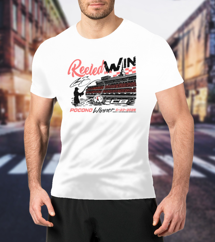 Chase Briscoe Reeled In Pocono Win 06-26-2022 T-Shirt
