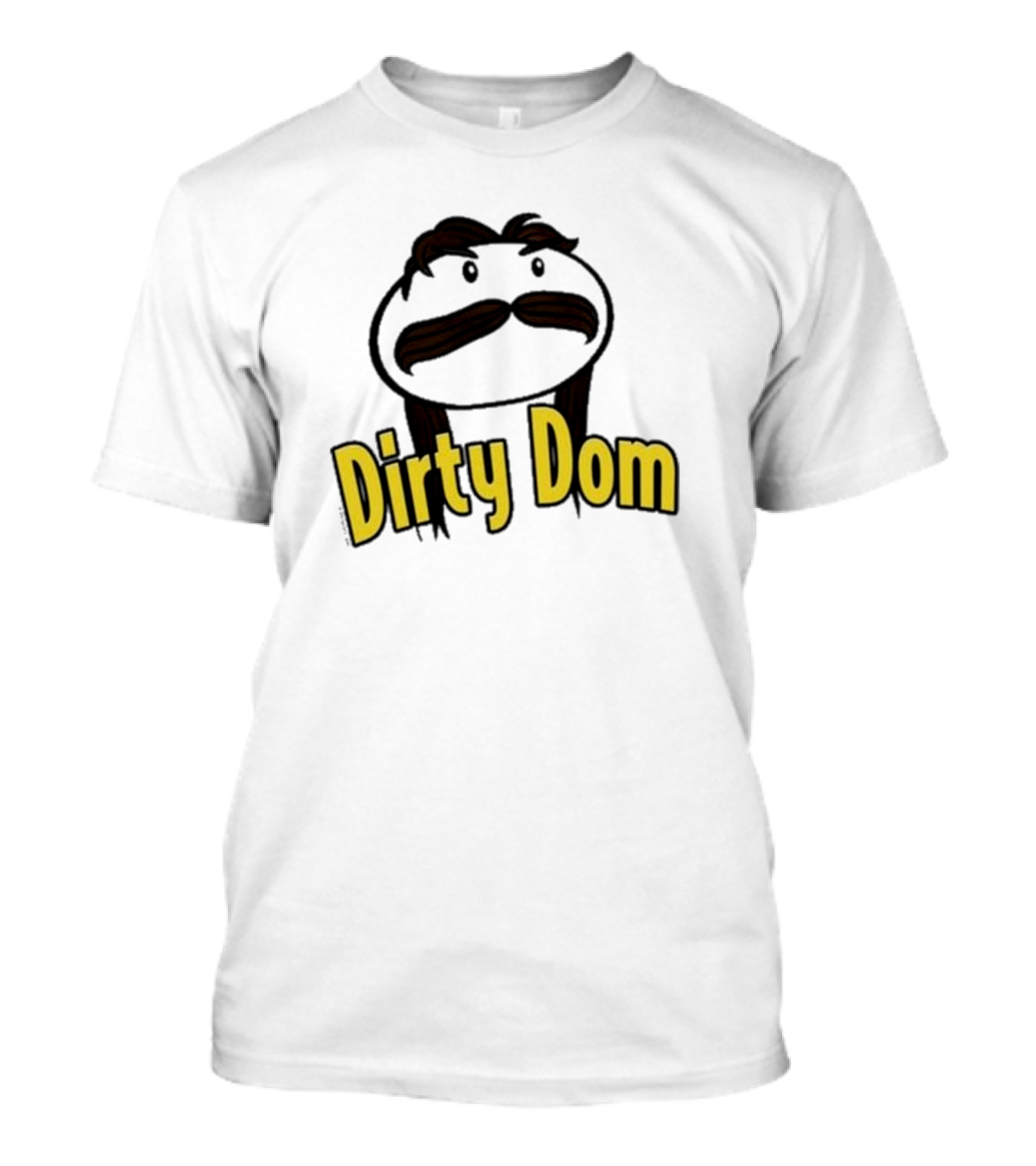 Dirty Dom Hair Illustration T-Shirt