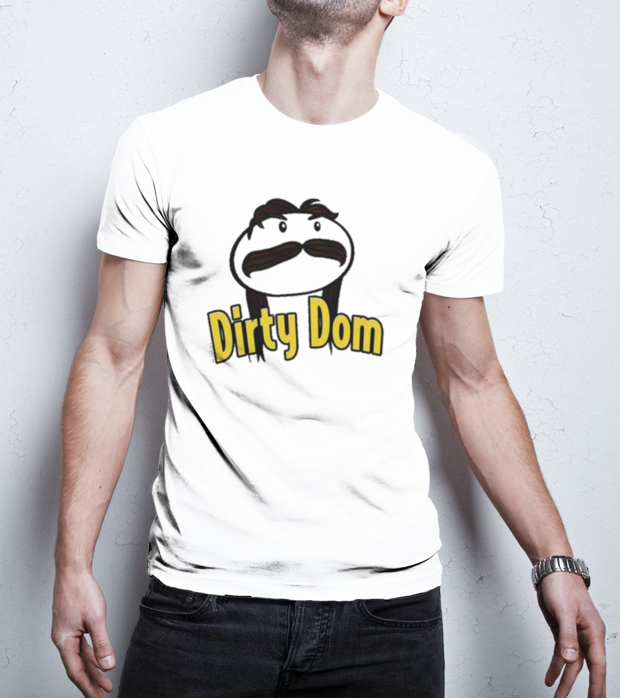 Dirty Dom Hair Illustration T-Shirt