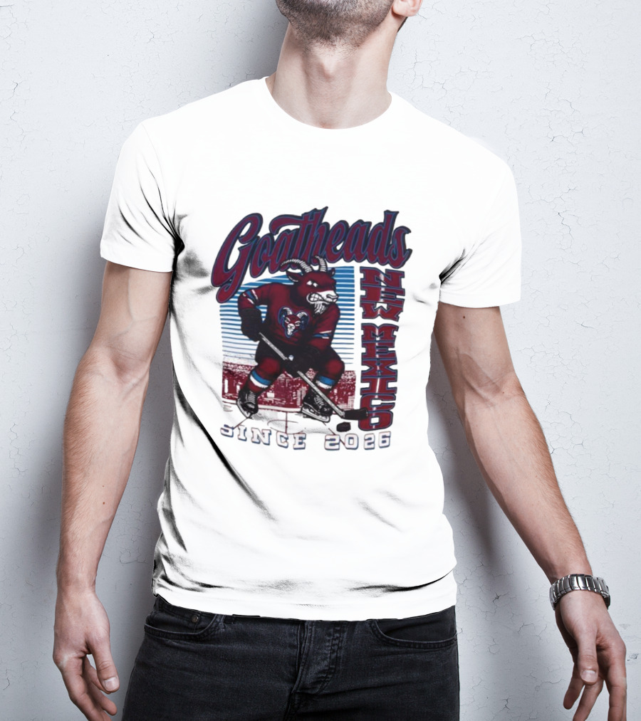 Goatheads New Mexico Hockey Since 2026 Hometown Pride Collection T-Shirt