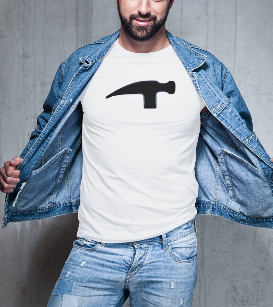 Lorde X-Ray Hammer Tool Outline T-Shirt