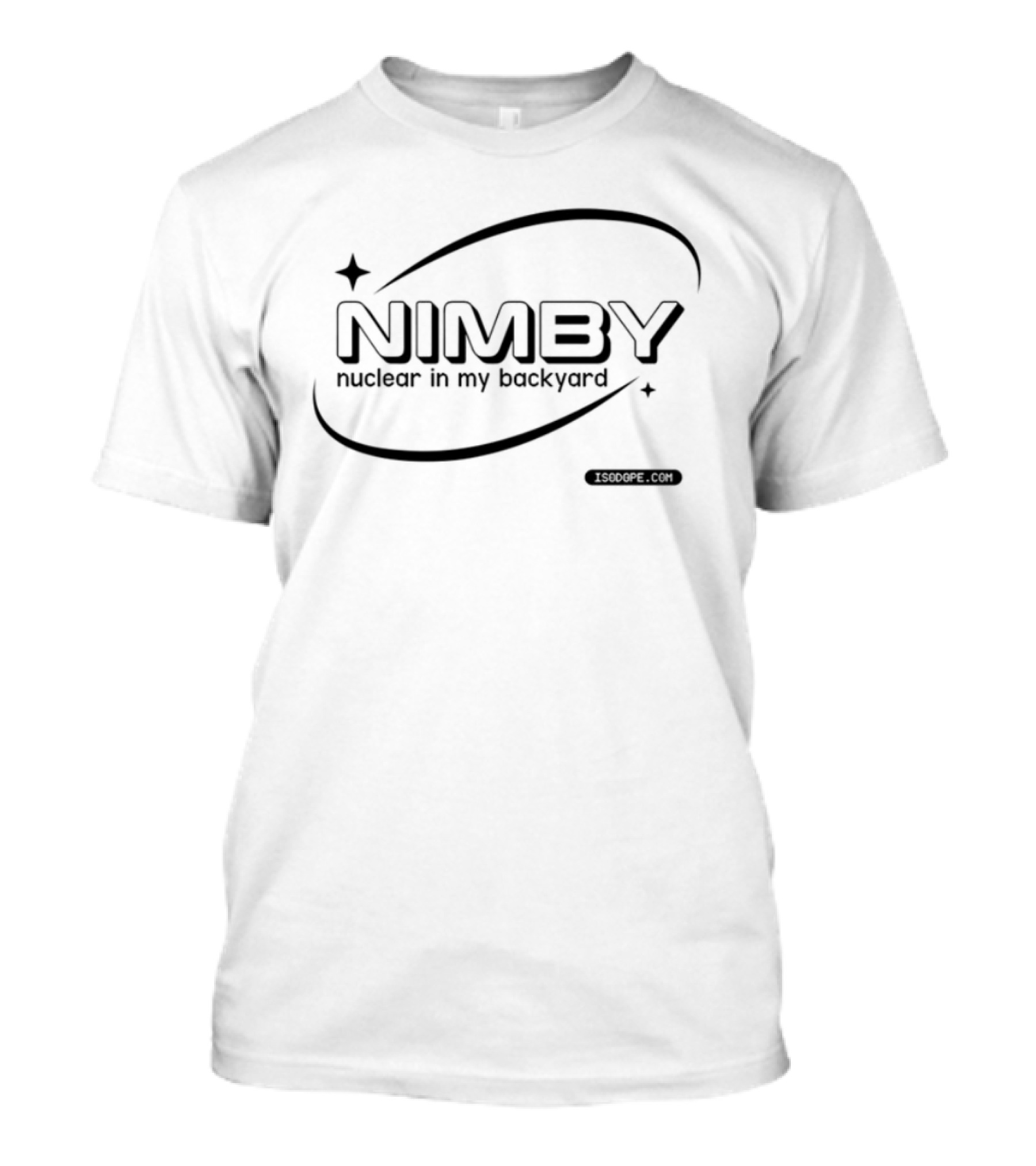 Nimby Nuclear In My Backyard Atomic Symbol T-Shirt