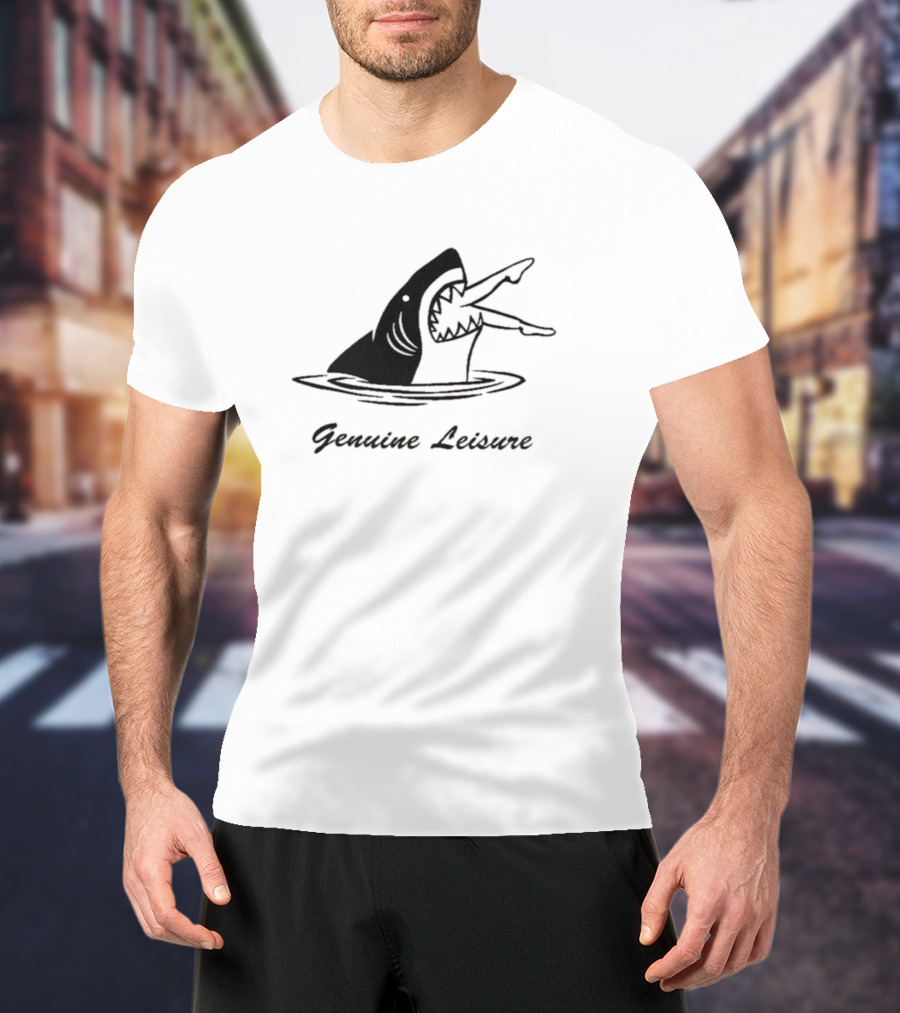 Shark Attack Genuine Leisure Vintage Aesthetic T-Shirt