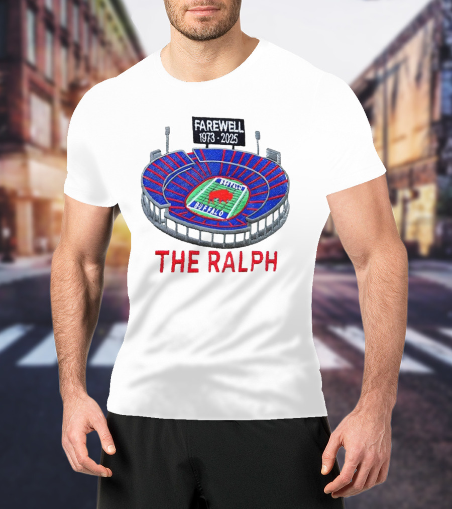 Buffalo Bills NFL Farewell 1973-2025 The Ralph Stadium T-Shirt