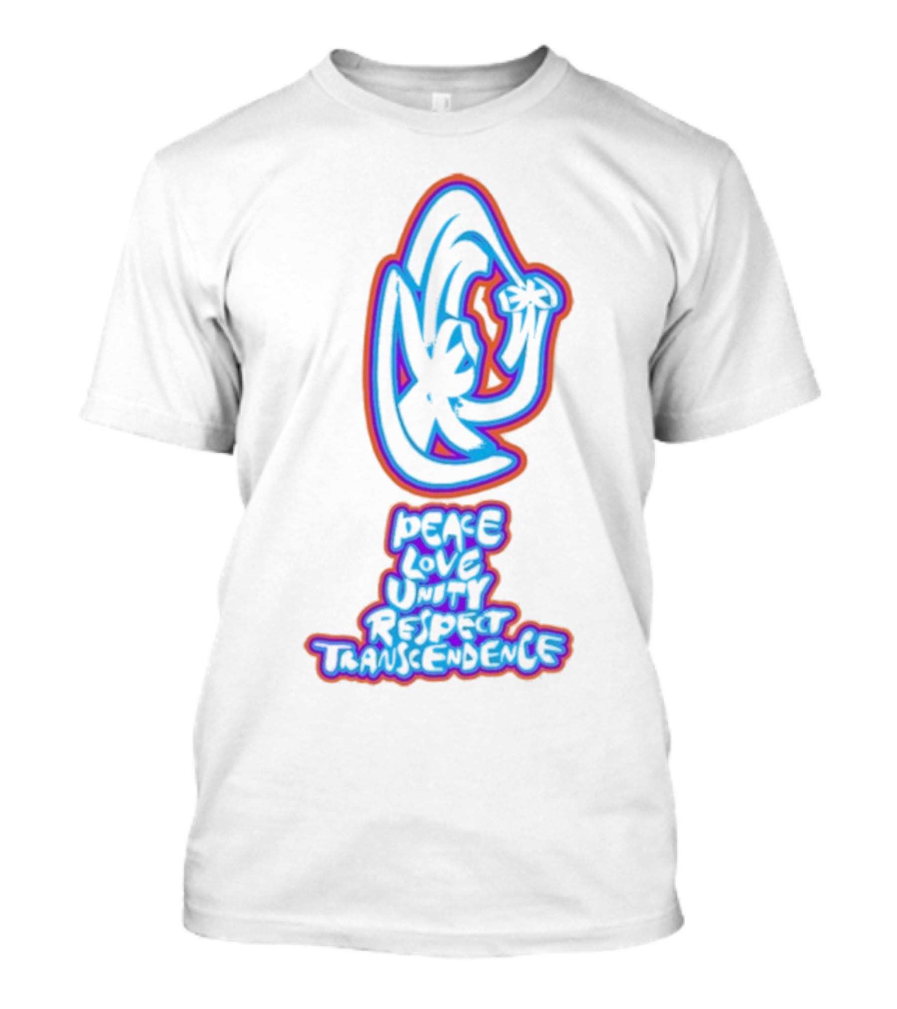 Making Time Is Rad Peace Love Unity Respect Transcendence T-Shirt