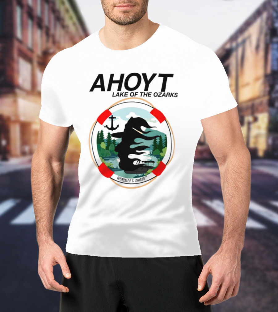 Lake Of The Ozarks Pirate Silhouette Adventure T-Shirt