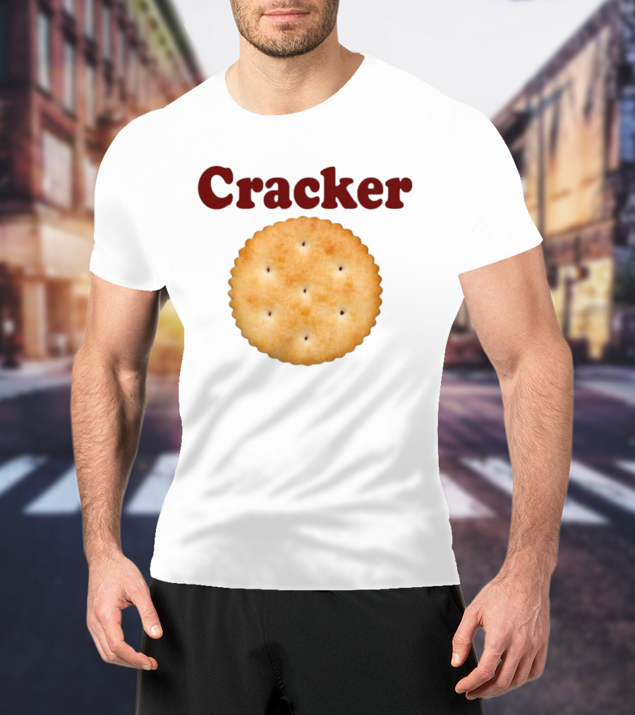 Cracker Biscuit Snack Round Baked Treat T-Shirt