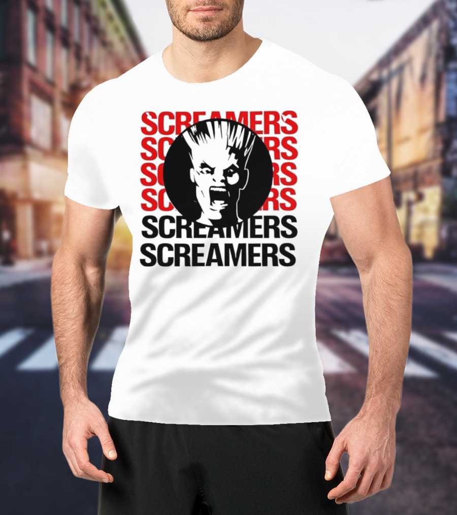 Screamers Demos Album Punk Iconic Silhouette T-Shirt
