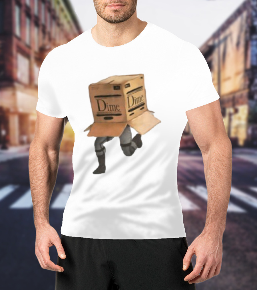 Metal Gear Solid Dime Box Costume Running T-Shirt