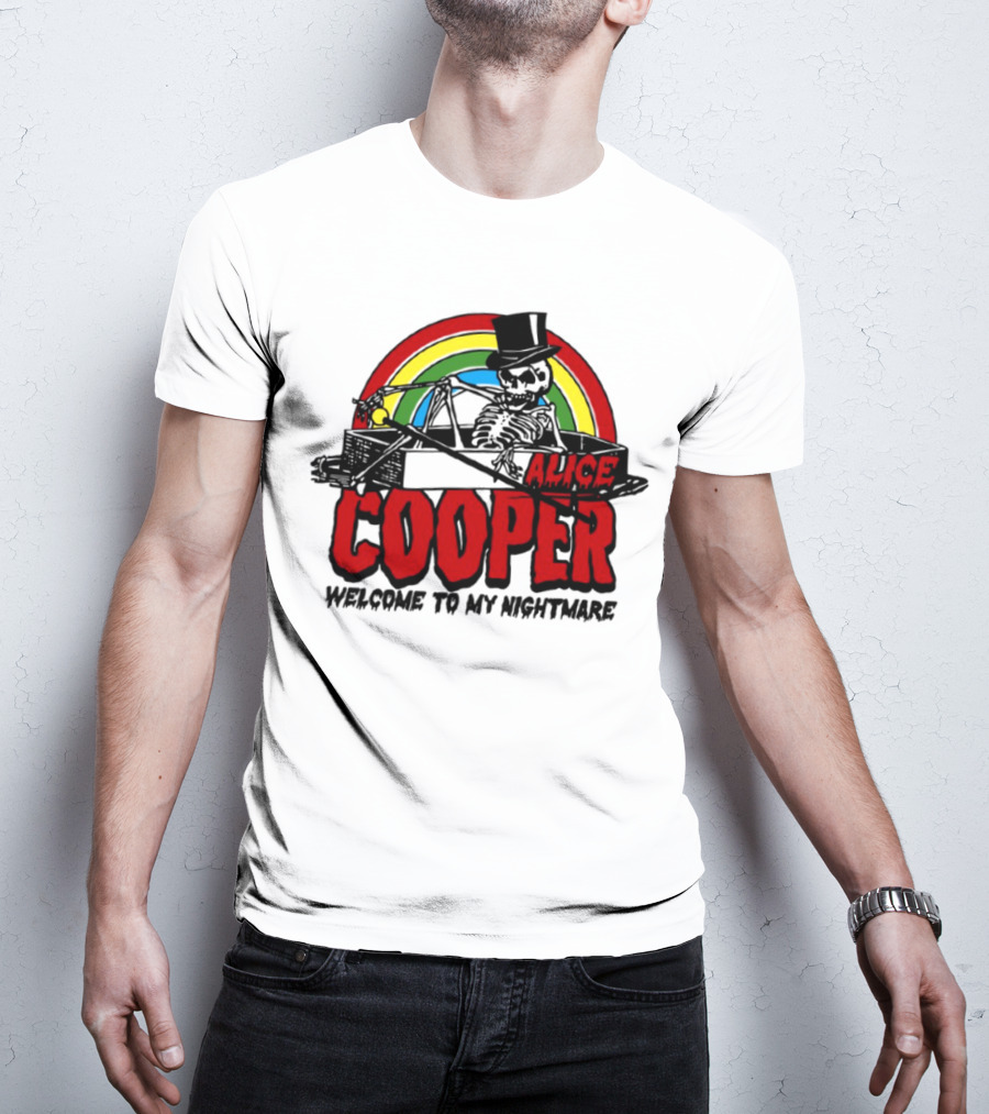 Alice Cooper Welcome To My Nightmare Rainbow Edition T-Shirt