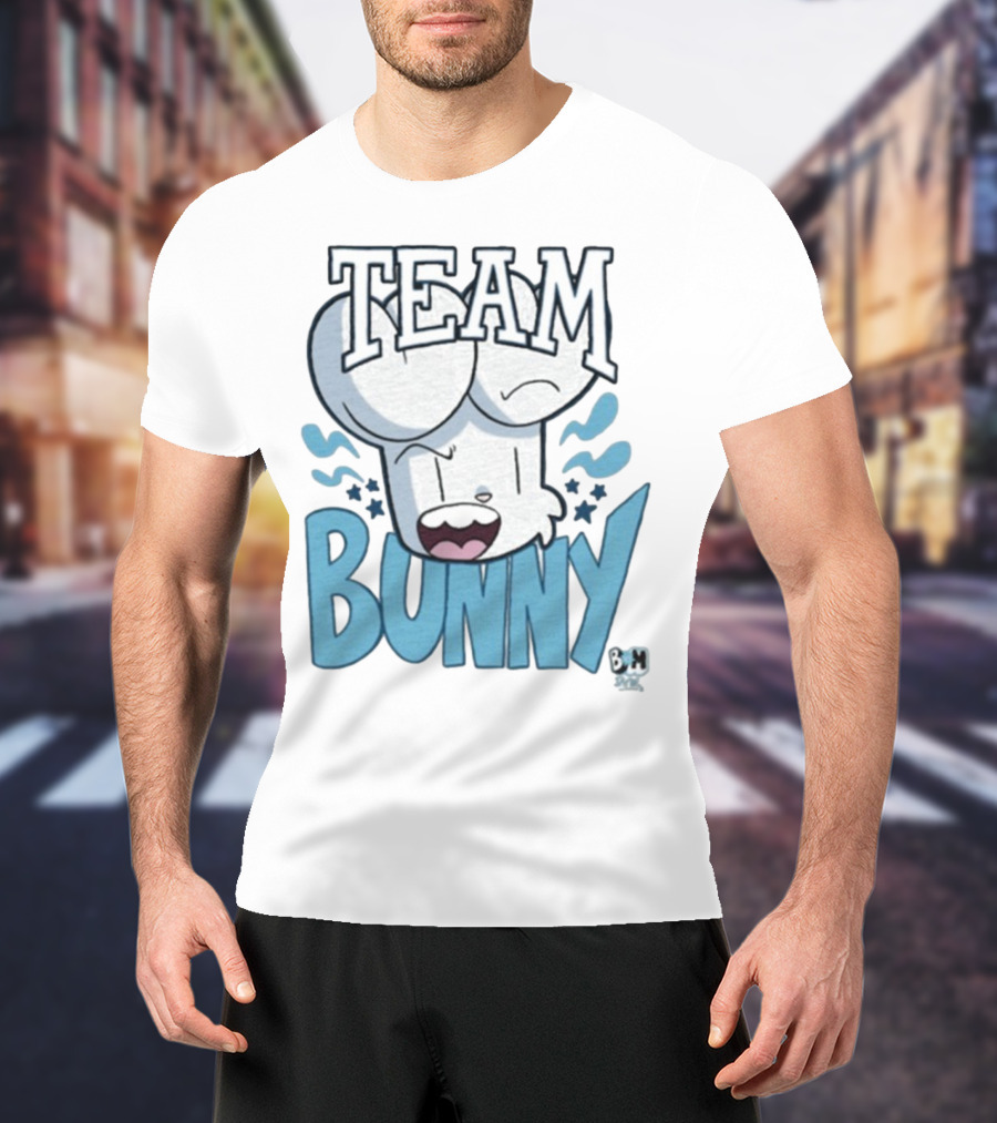 Team Bunny BvM Comic Characters Iconic Style T-Shirt