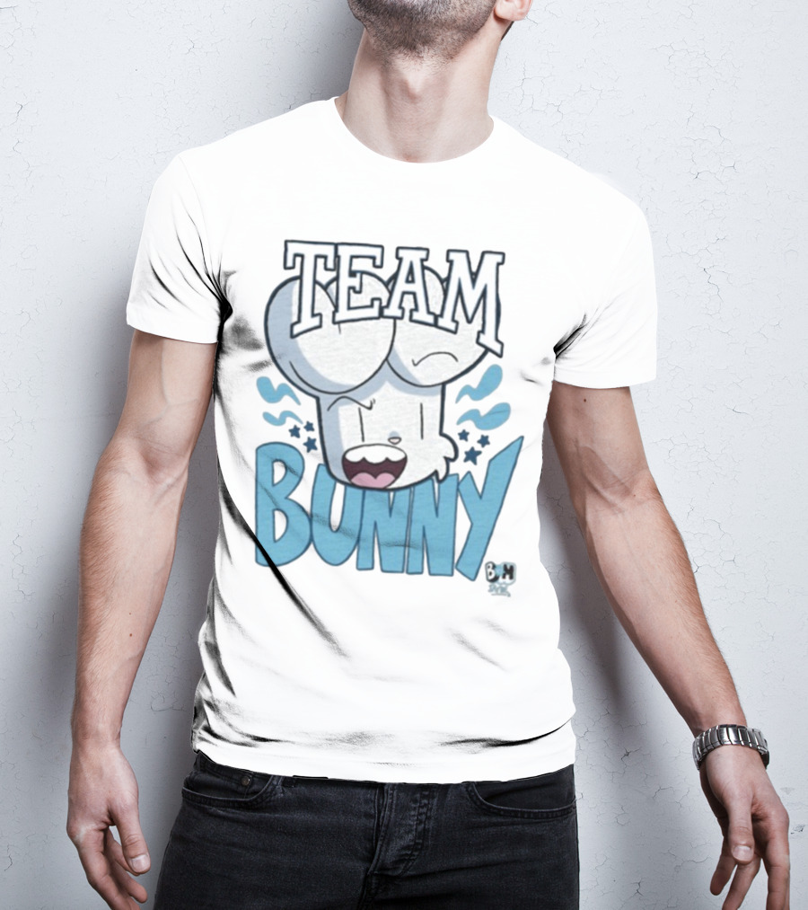 Team Bunny BvM Comic Characters Iconic Style T-Shirt