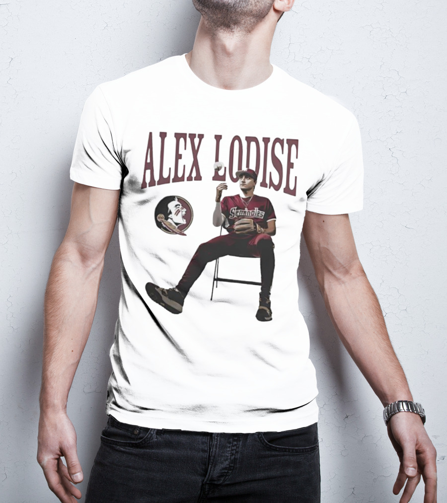 Florida State Seminoles Alex Lodise FSU Baseball Seminoles Icon T-Shirt