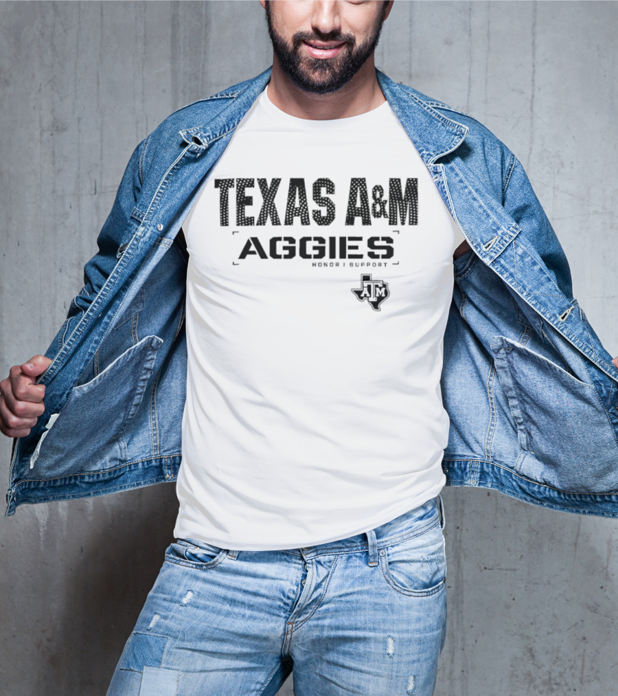 Texas A&M Aggies 2025 Military Appreciation Pre-Game Merch With Helmet And Stars T-Shirt
