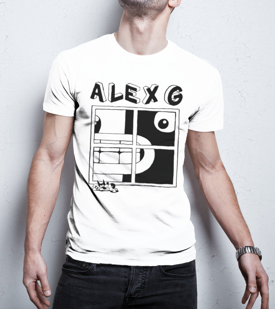 Alex G Concert Tour Music Window Design T-Shirt