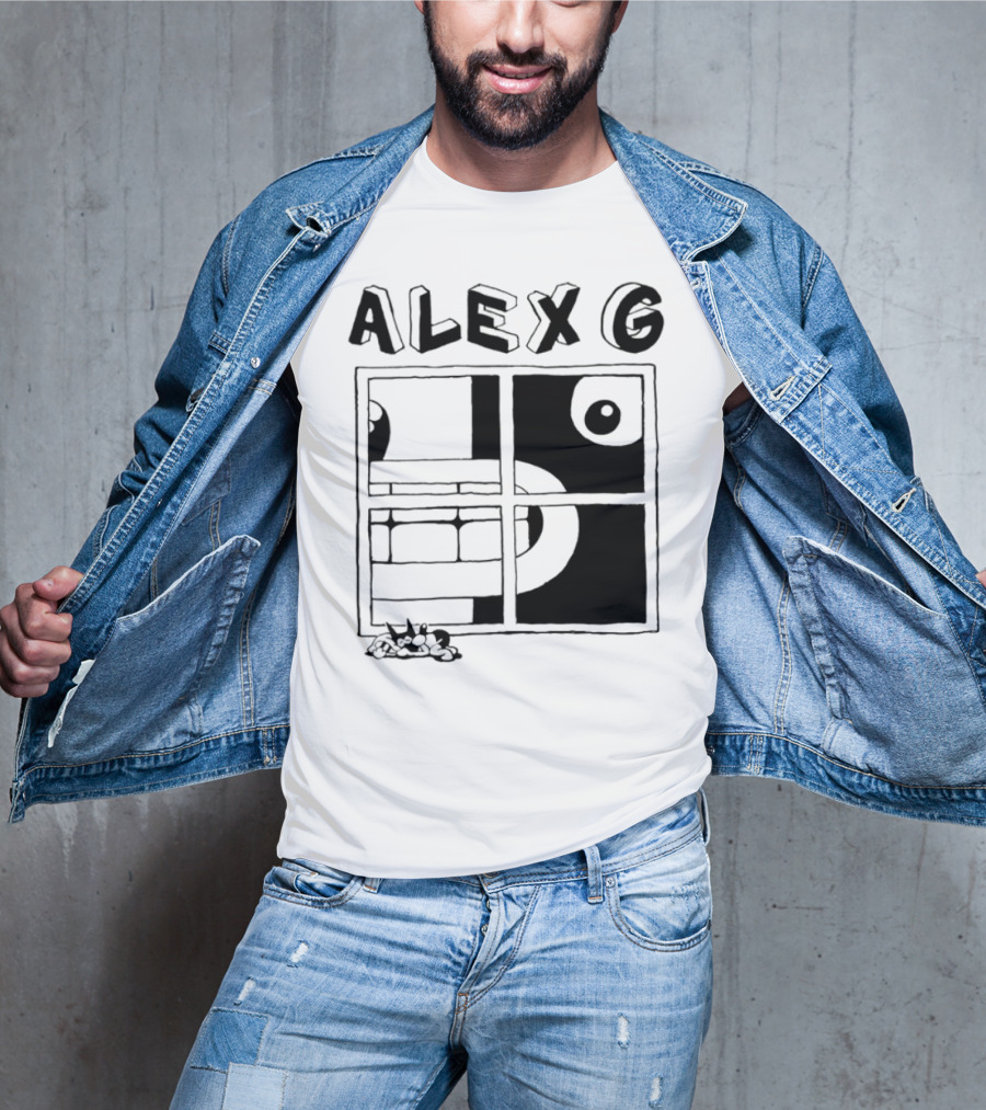 Alex G Concert Tour Music Window Design T-Shirt