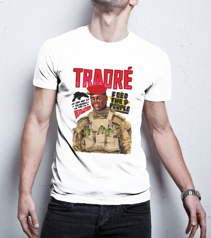 Traoré Revolution Ibrahim Feed The People T-Shirt