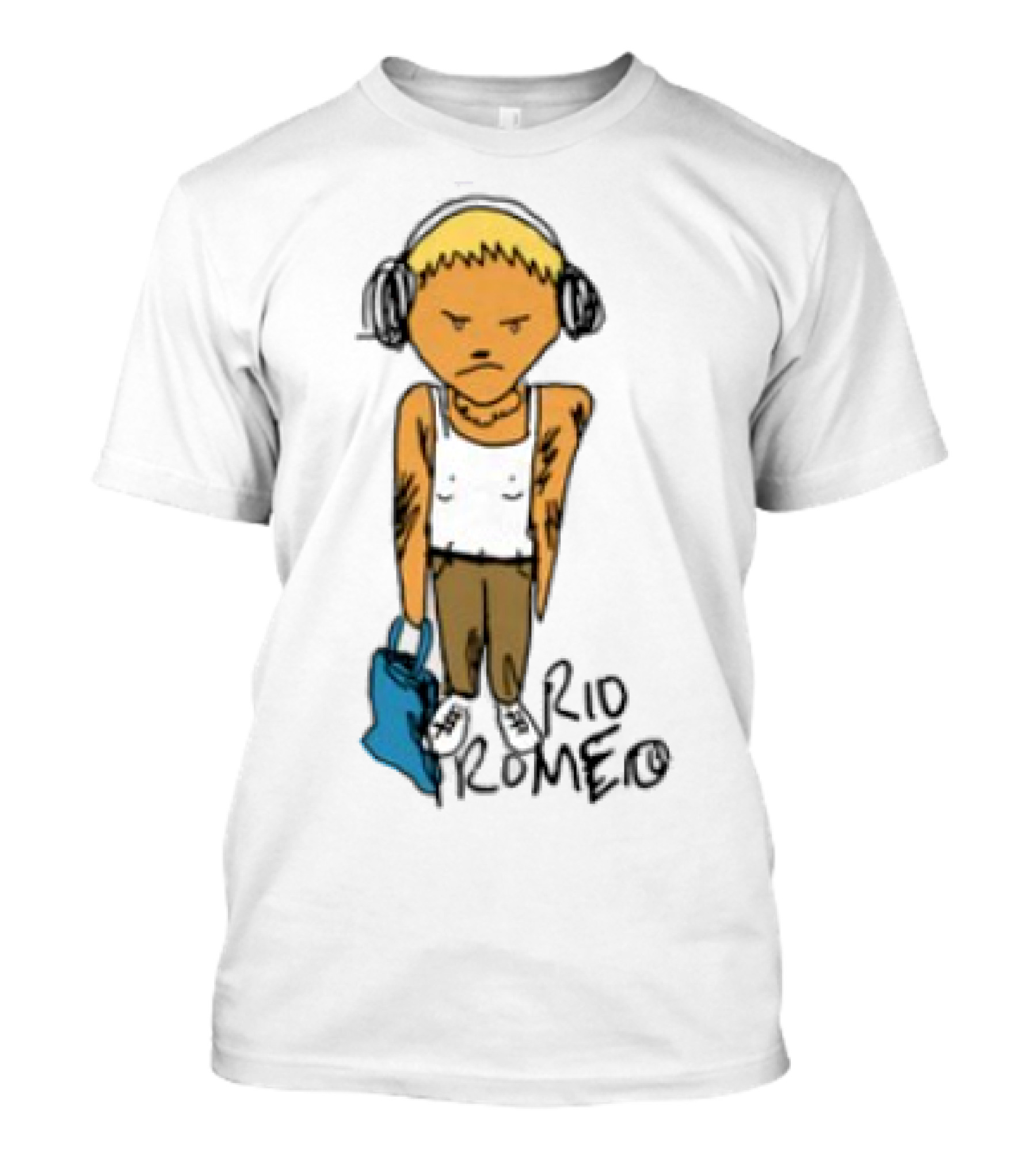 Rio Romeo Cartoon Character Blonde Blue Bag T-Shirt