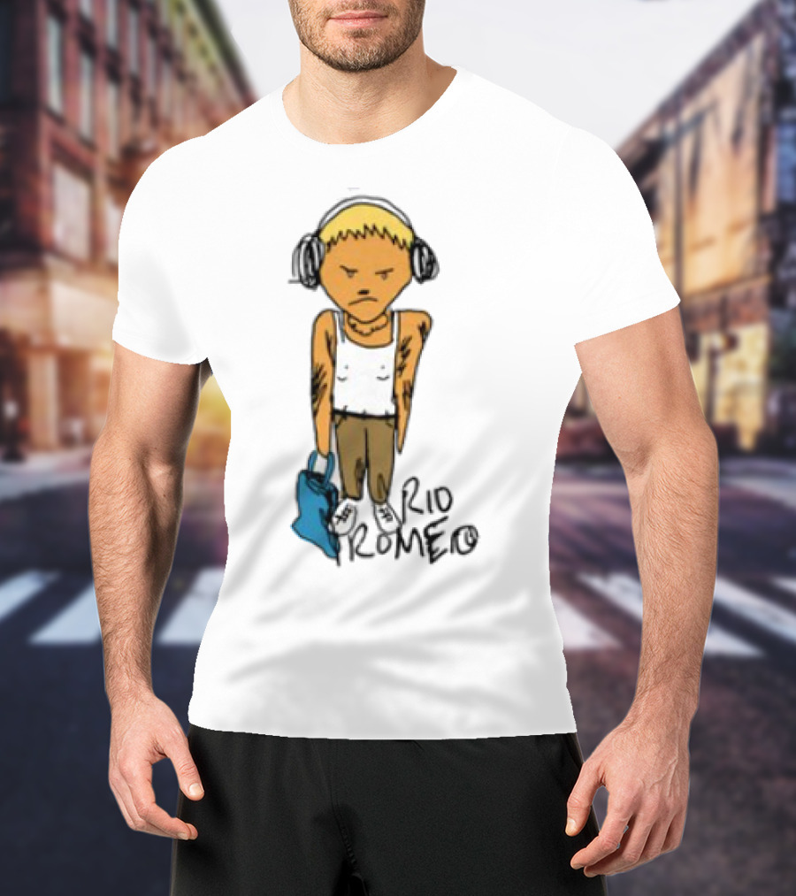 Rio Romeo Cartoon Character Blonde Blue Bag T-Shirt