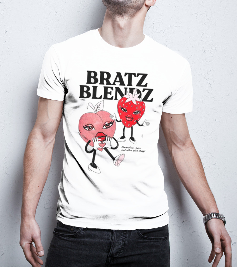 Sad Patron Stylin Bratz Blendz Fruit Characters T-Shirt
