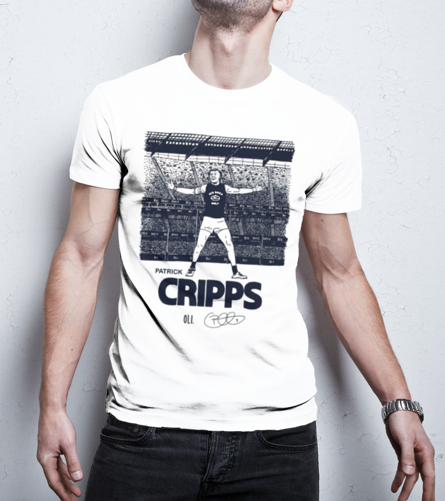 Patrick Cripps AFL Football Star Oli Tribute T-Shirt