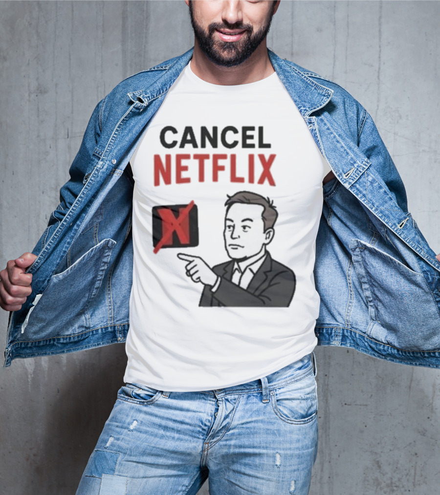 Cancel Netflix Elon Musk Meme Viral Support T-Shirt