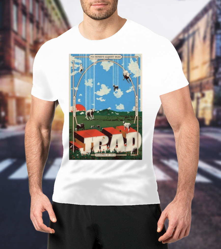Joe Russo's Almost Dead JRAD Milwaukee WI Oct 3 2025 Lambs Clouds T-Shirt