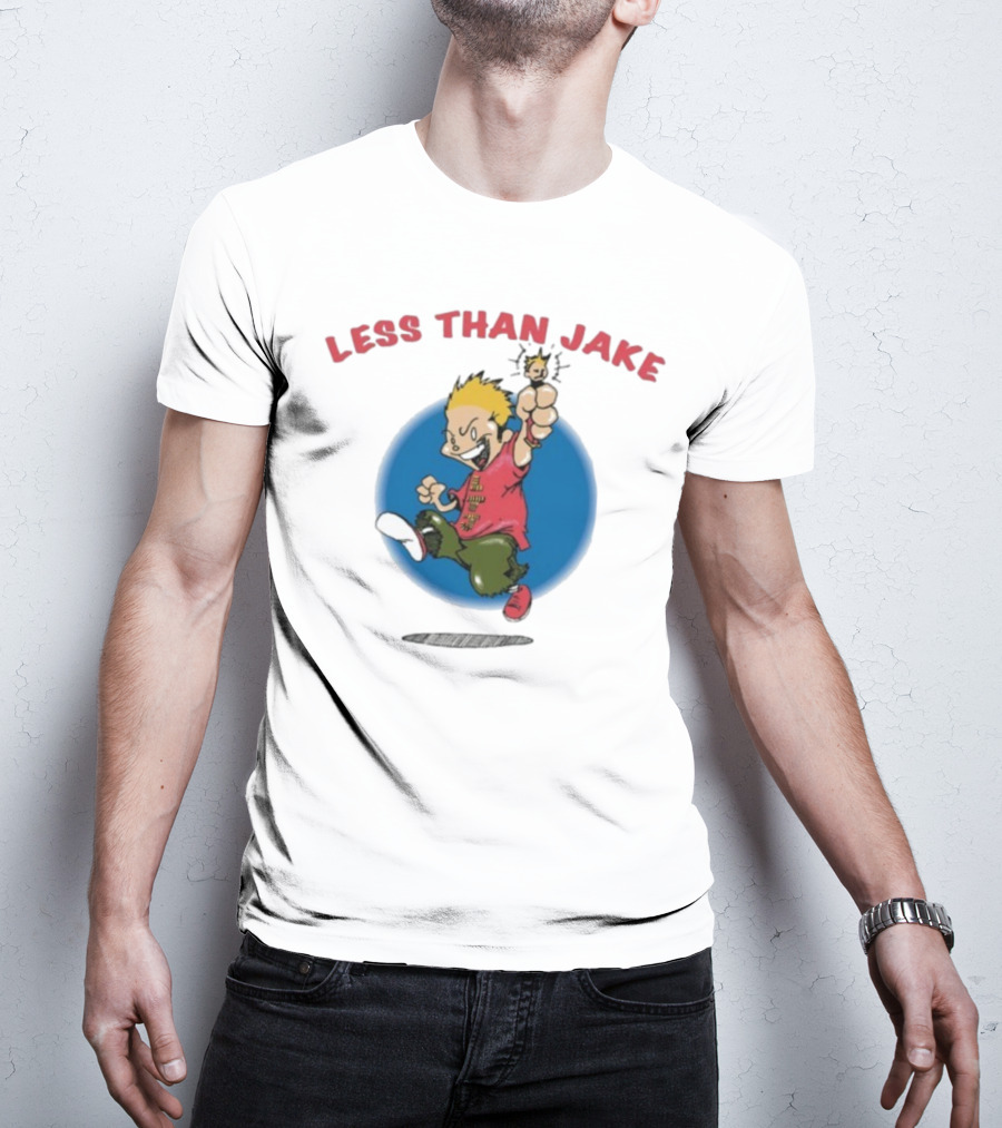 LESS THAN JAKE OG EVO PUNK ICON CHARACTER RARE VINTAGE STYLE T-Shirt