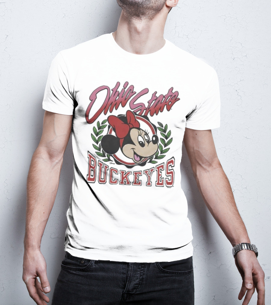 Ohio State Buckeyes Minnie Mouse Disney Collab T-Shirt