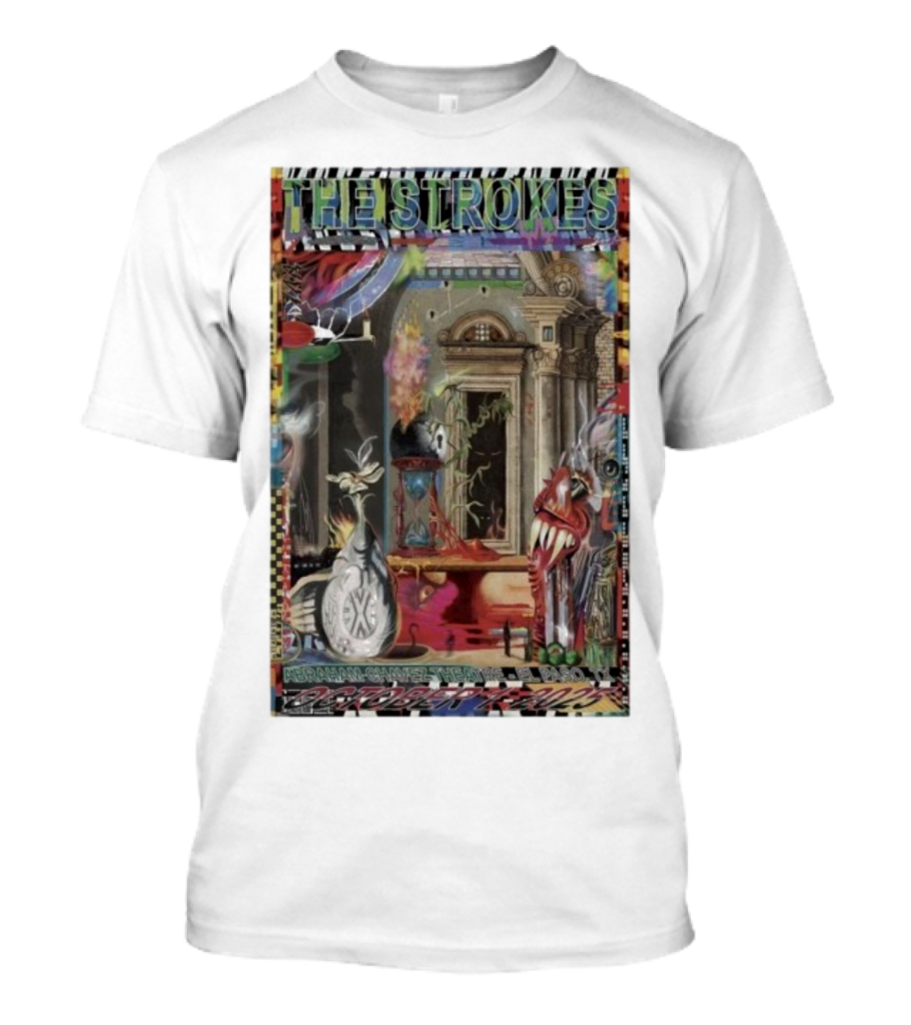 The Strokes October 01 2025 Abraham Chavez Theatre EL Paso TX Concert Event T-Shirt