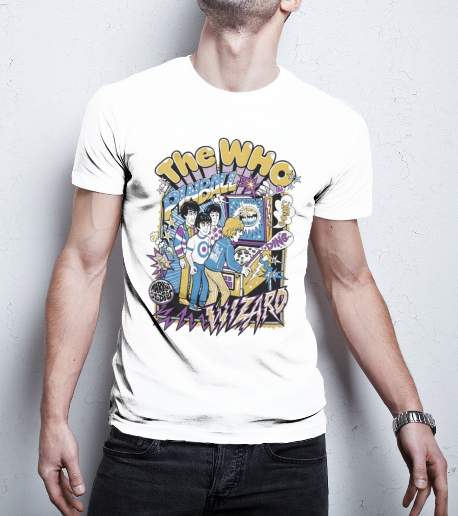 The Who Pinball Wizard Market Studios Collaboration T-Shirt