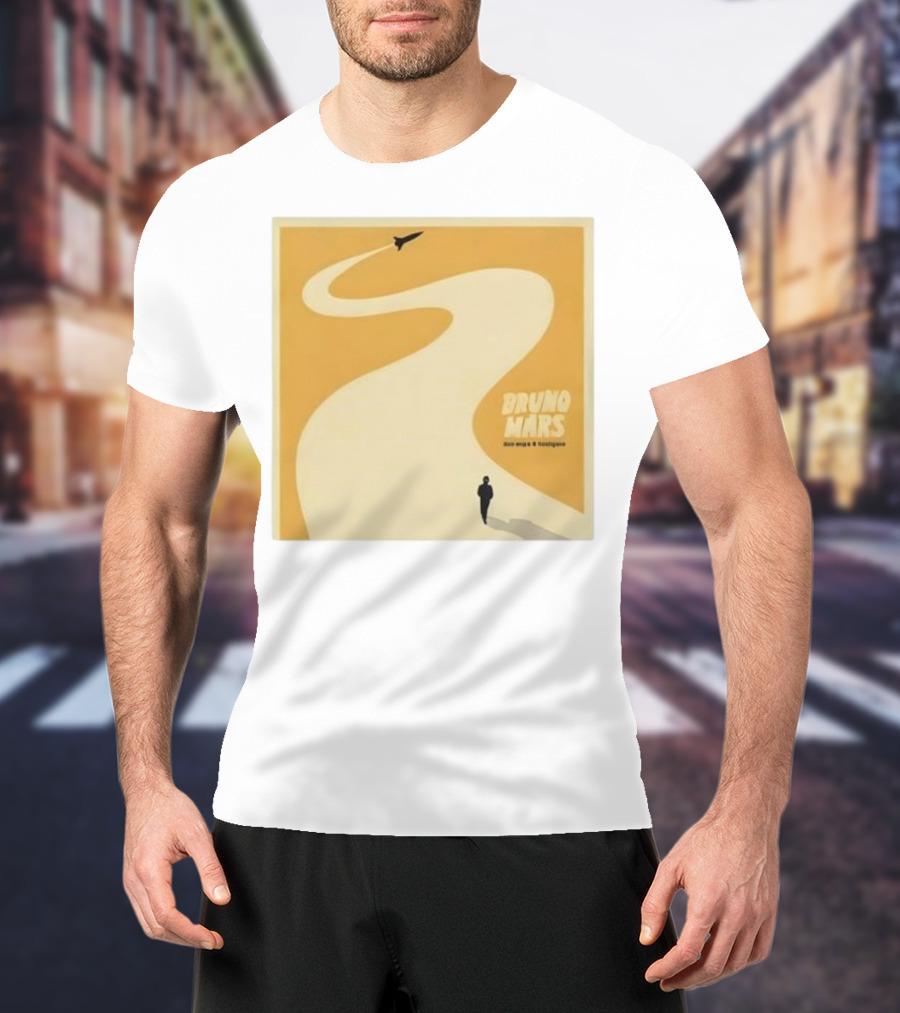 Bruno Mars Doo-Wops And Hooligans Rocket Pathway Scene T-Shirt