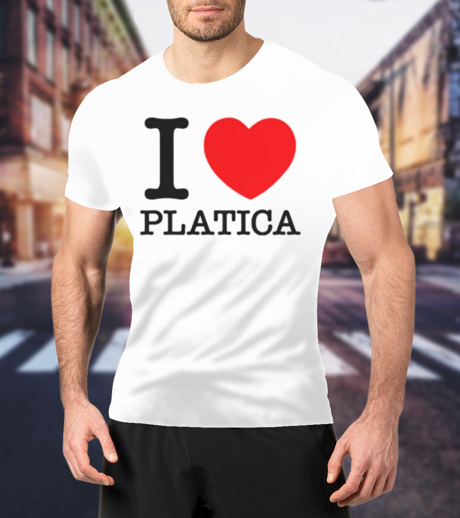 I Heart Platica Conversation Enthusiast T-Shirt