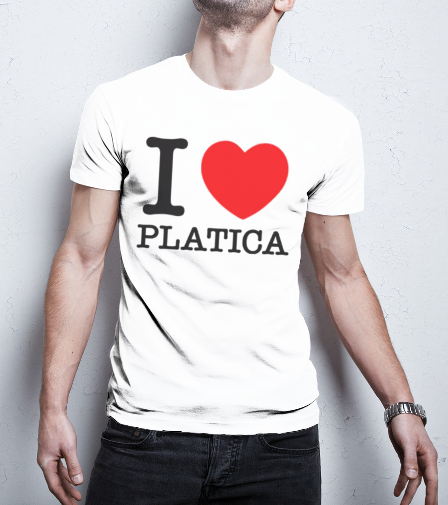 I Heart Platica Conversation Enthusiast T-Shirt