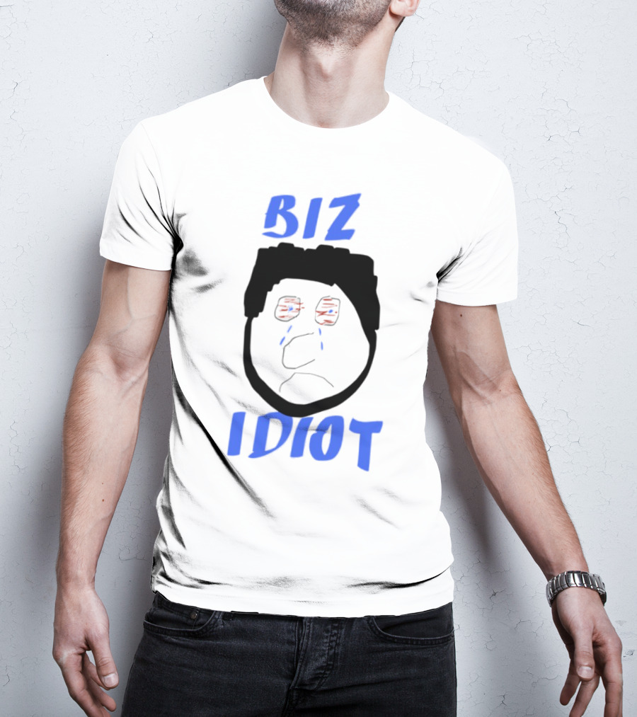 Biz Idiot Meme Renaissance Style Tears T-Shirt