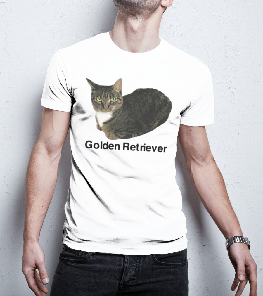 Henry Johnson Cat Humor Golden Retriever Caption T-Shirt