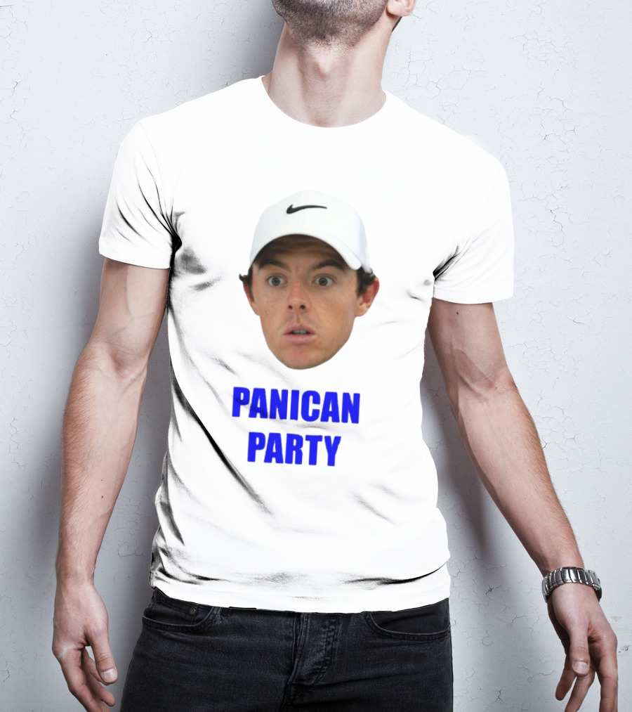 Panican Party Funny Golf Cap Expression T-Shirt