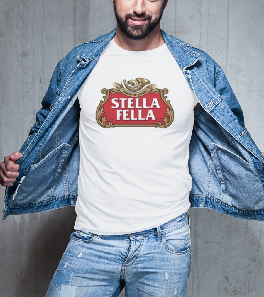 Good Fellas Stella Fella Horn Emblem T-Shirt