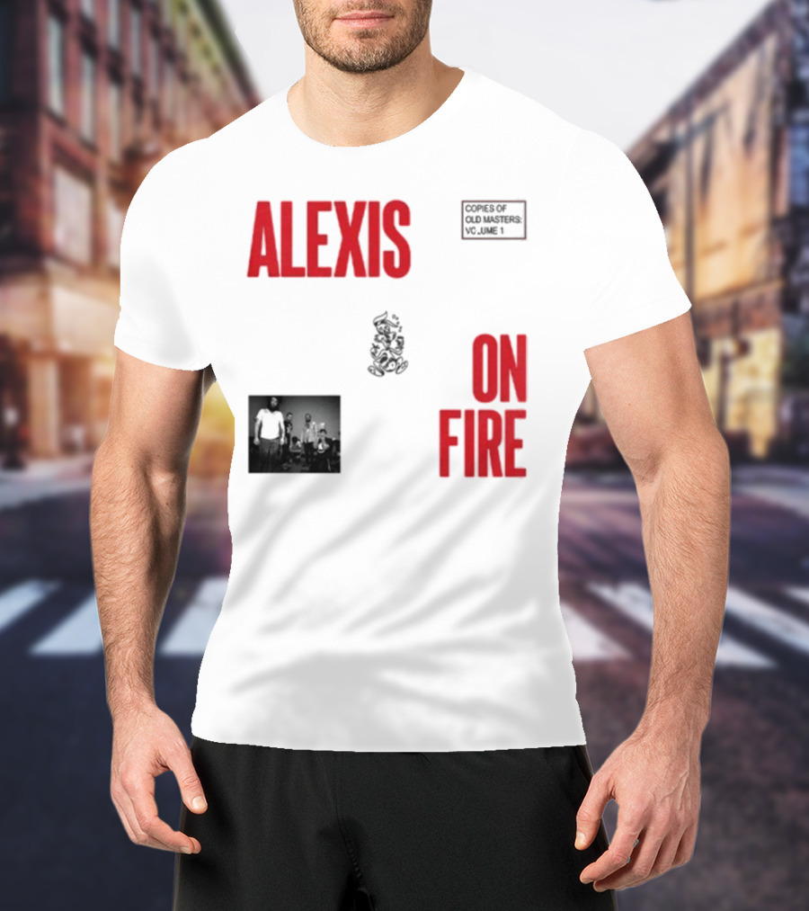 Alexisonfire Alexis On Fire Barbarian Band Photo T-Shirt