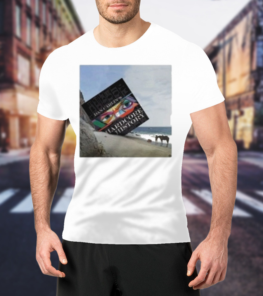 Dan Carlin Hardcore History Podcast Planet Of The Apes Beach Scene T-Shirt